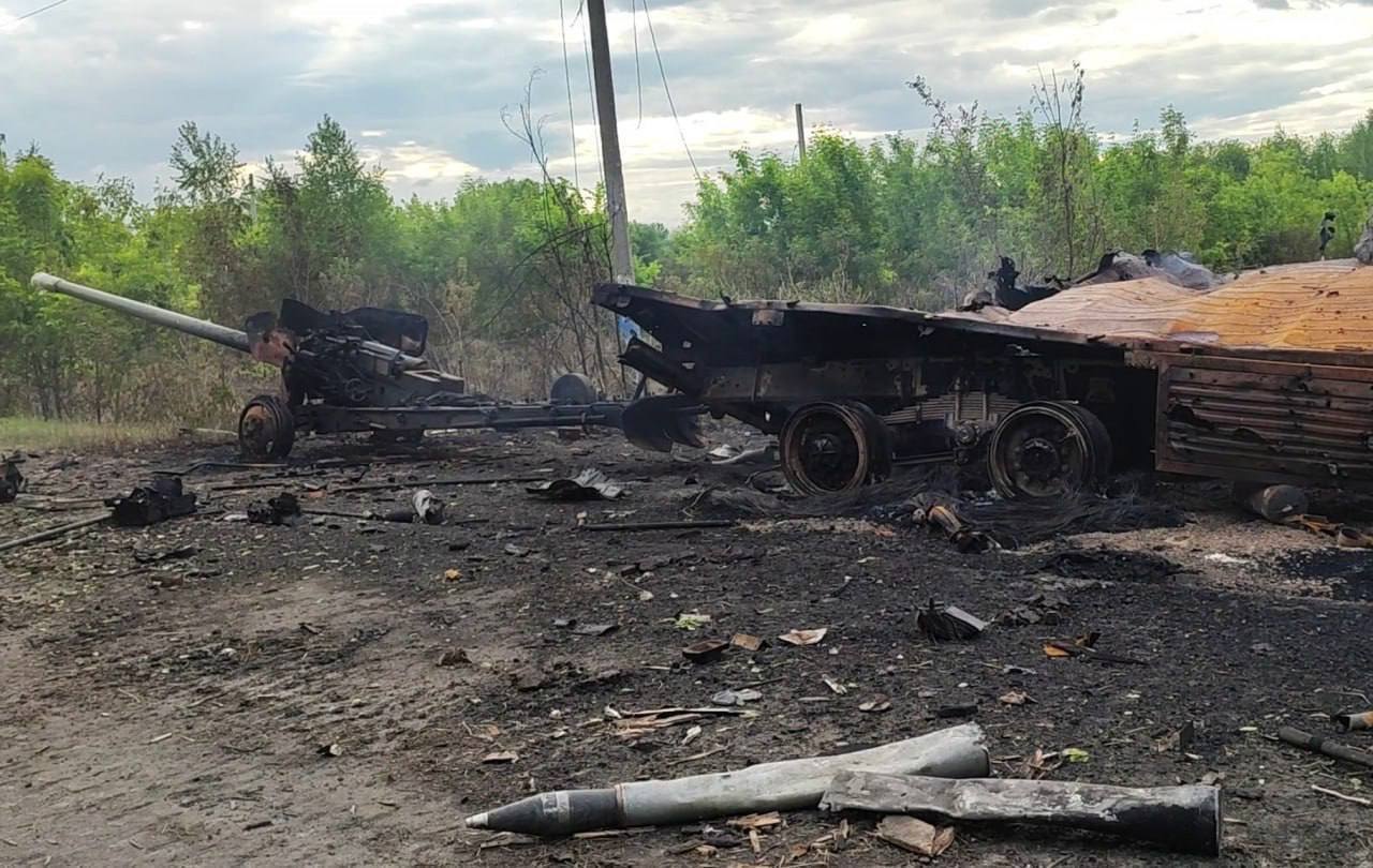 Російські добровольці "демілітаризували" техніку РФ у Бєлгородській області. Фото та відео