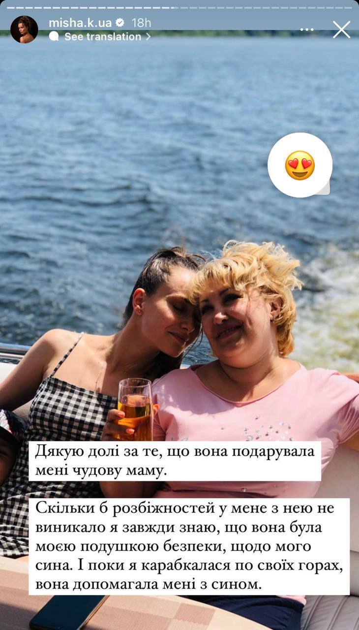 "Работа занимала 24 часа в сутки": Мишина призналась, что ее сын до 7 лет жил с бабушкой в Крыму. Фото 