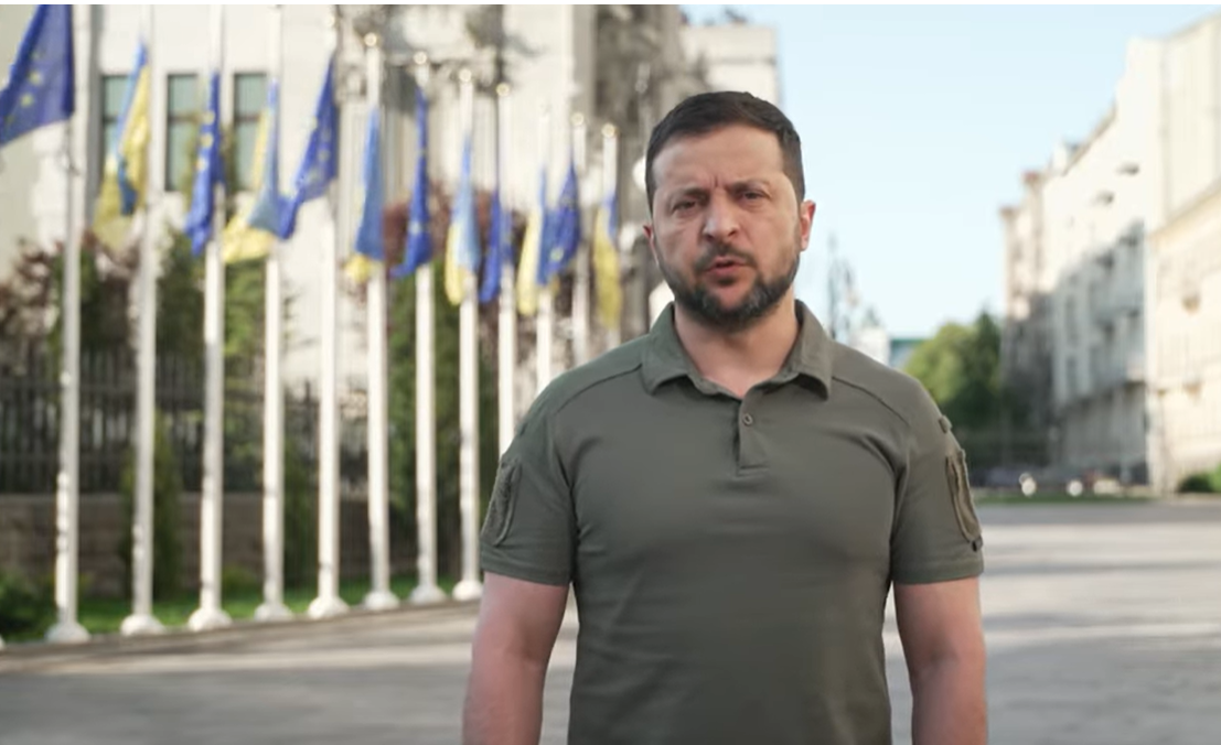 Зеленський: Київ пережив усіх загарбників і переживе рашистів, жодного тут не буде