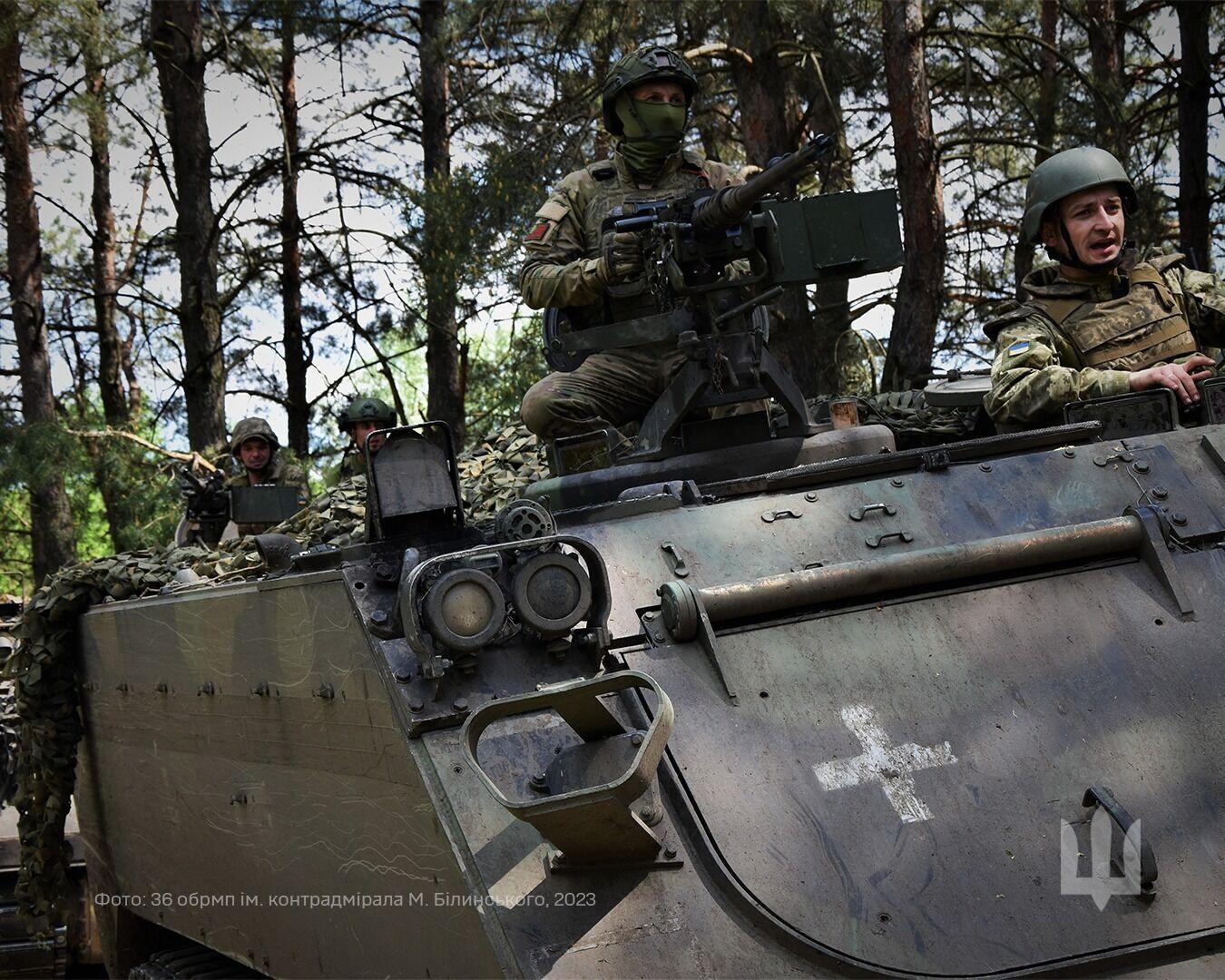"Идем вперед": морпехи 36-й бригады ВСУ показали подготовку к контрнаступлению на американских БТР M113. Фото