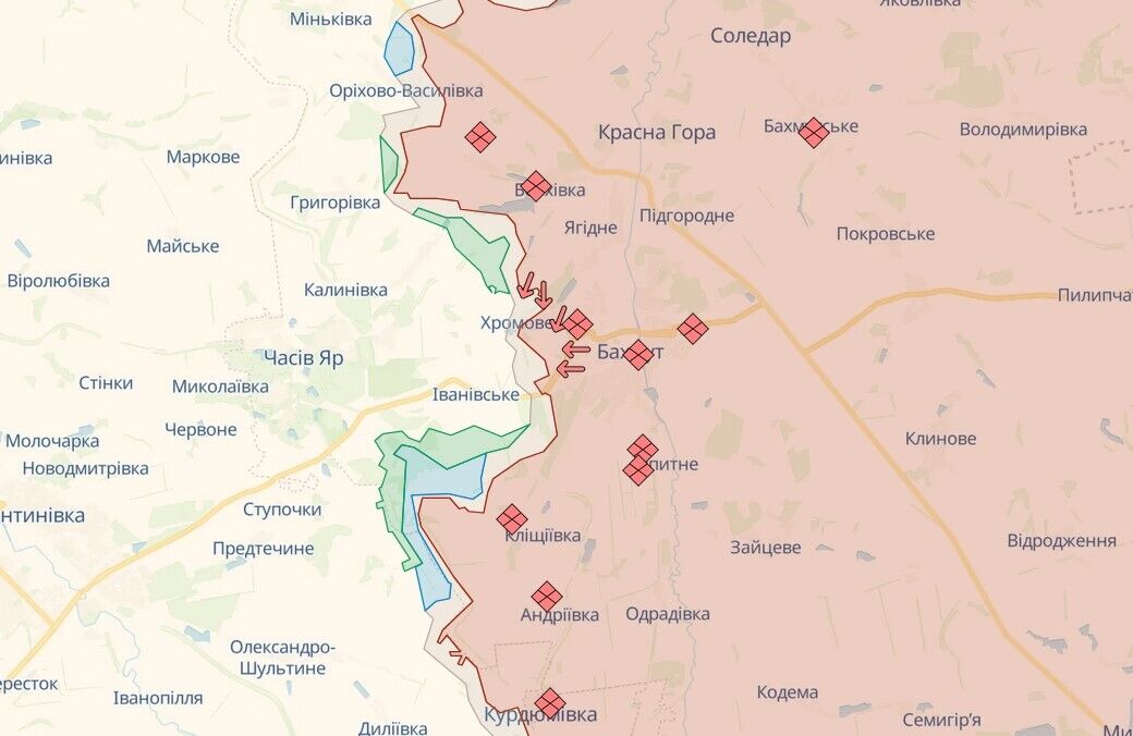 Росія не полишає спроб повної окупації Донеччини та Луганщини: Сили оборони відбили 20 атак ворога – Генштаб
