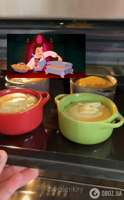 Сырное суфле из мультфильма ''Красавица и Чудовище'': как приготовить танцующий десерт