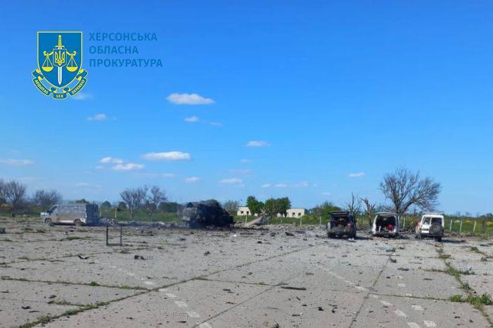 Занимались разминированием Херсонщины: россияне обстреляли группу работников ГСЧС, шестеро погибли. Фото