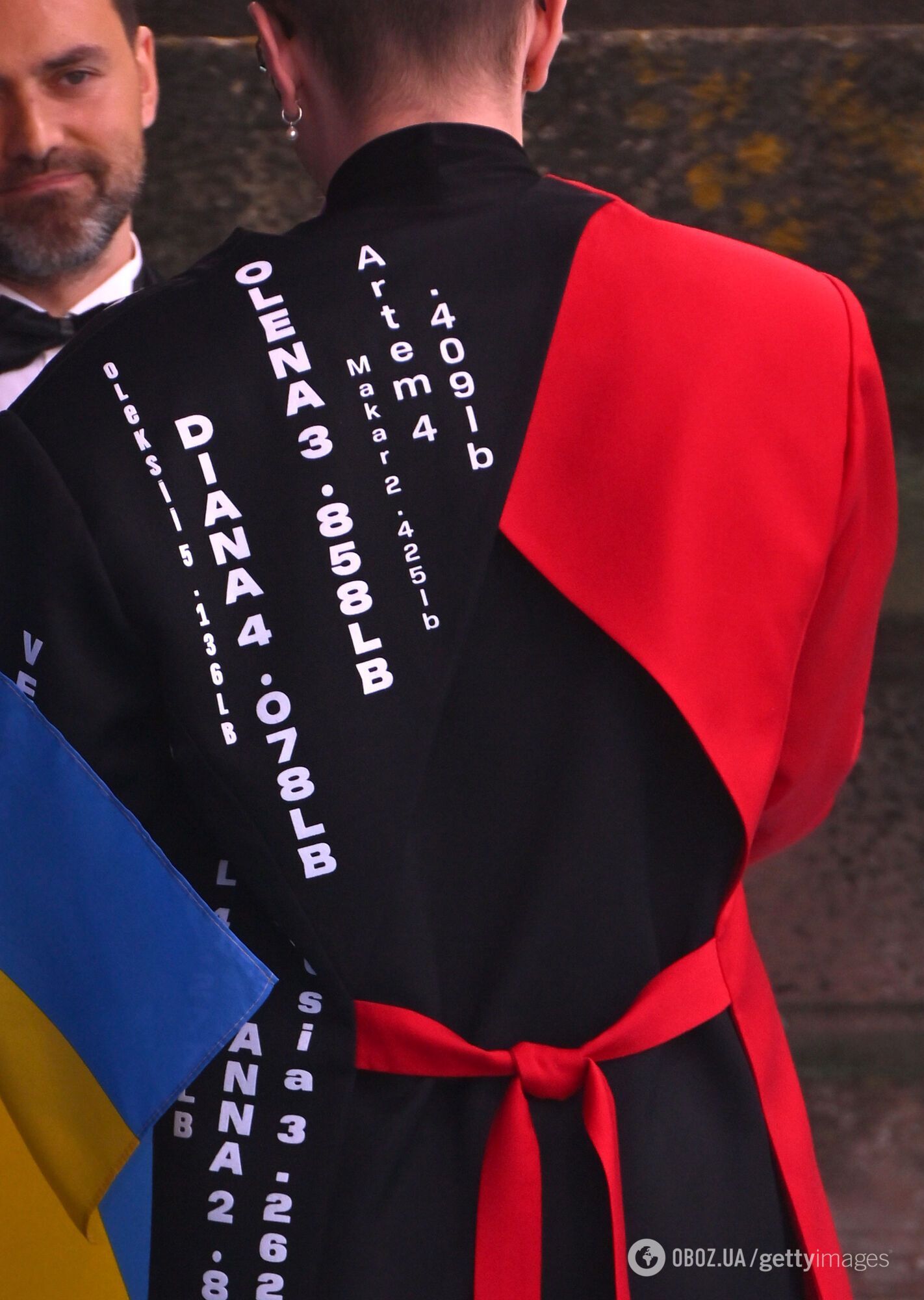 TVORCHI з'явилися на відкритті Євробачення-2023 у костюмах з іменами передчасно народжених за час великої війни дітей. Фото