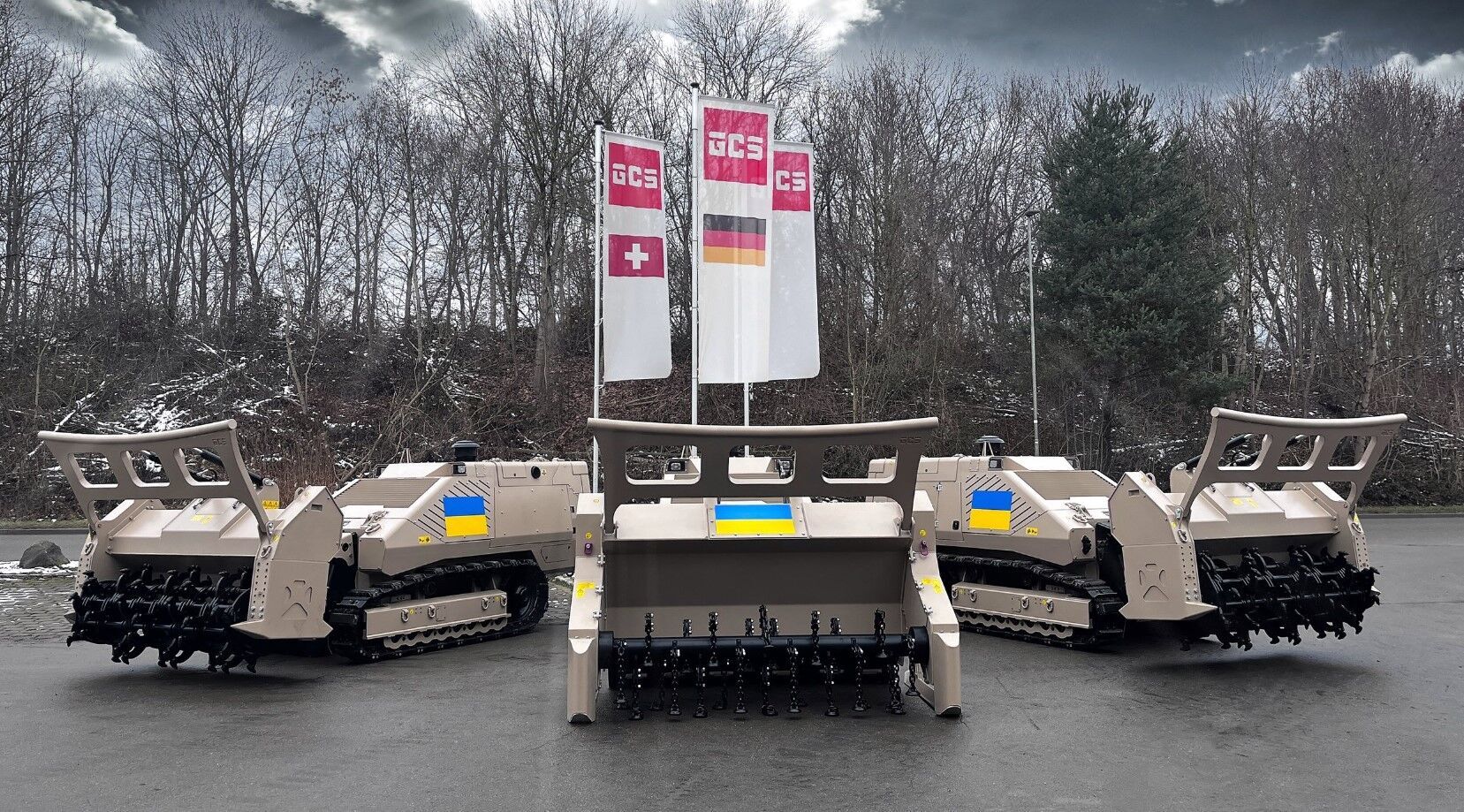 Машини GCS, що передані Україні. 2022 рік