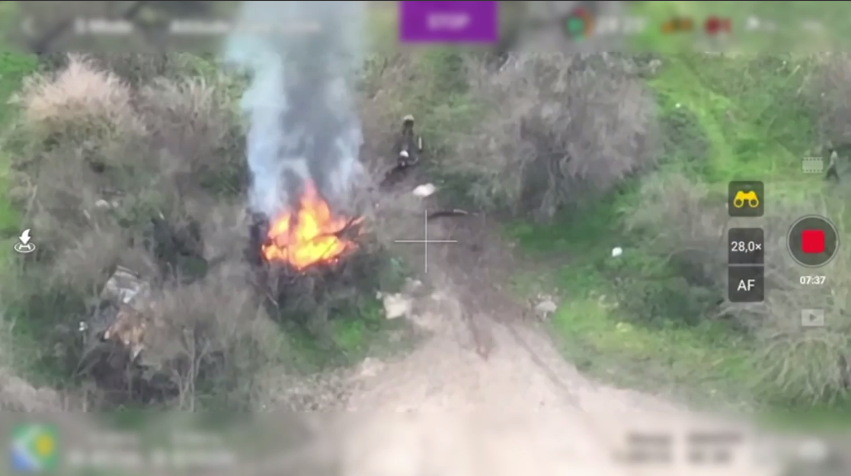 На Херсонщині українські військові з дронів відмінусували окупантів: видовищне відео