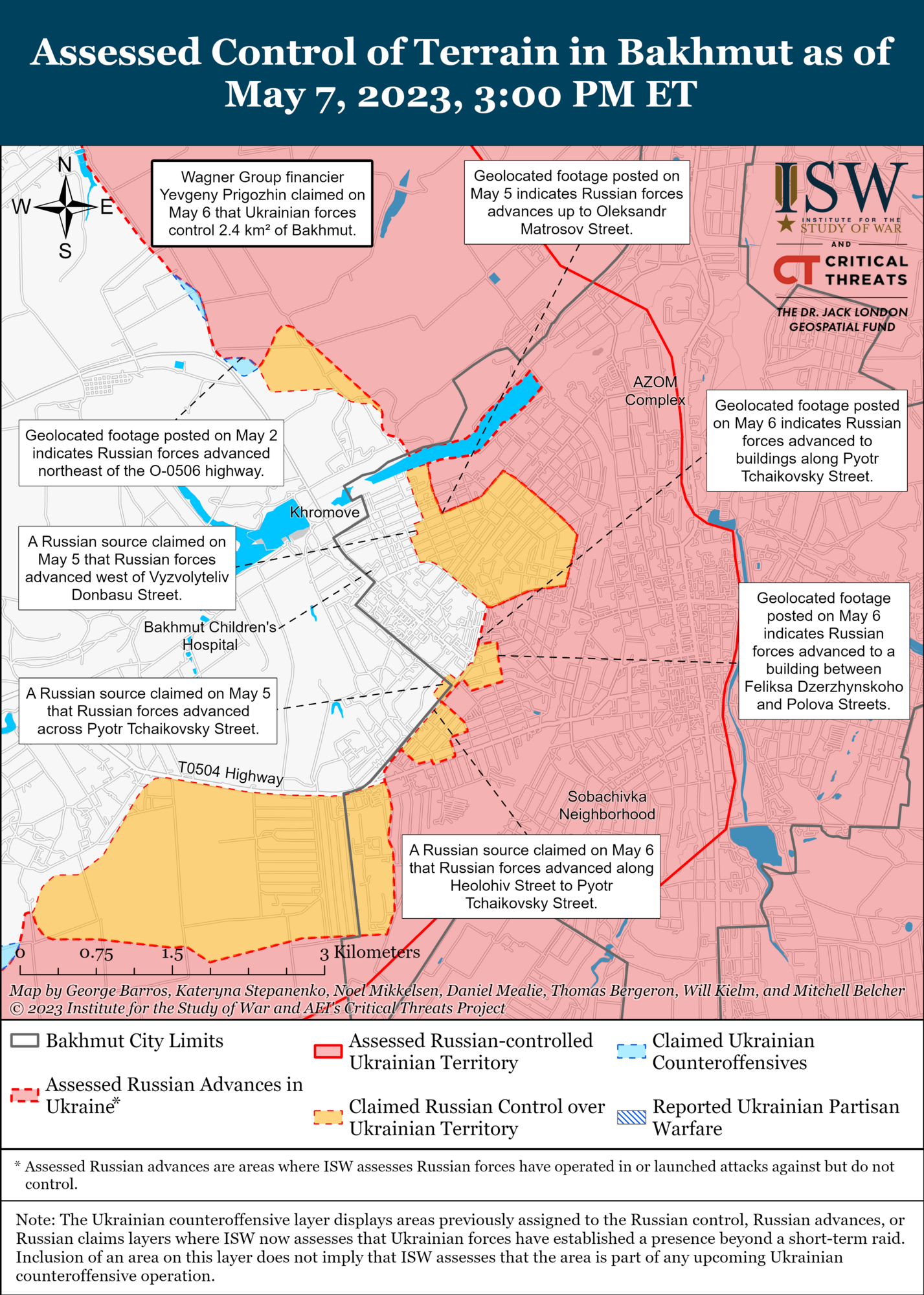 ПВК "Вагнер" просунулася на захід у Бахмуті, ЗСУ влаштували окупантам "бавовну" на лівому березі Херсонщини: аналіз ISW