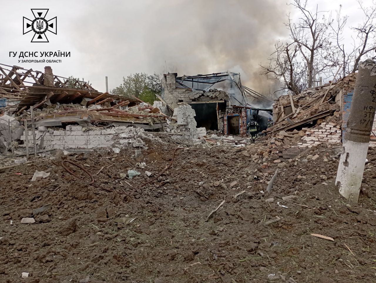 Окупанти обстріляли Оріхів на Запоріжжі: пошкоджено житлові будинки. Фото