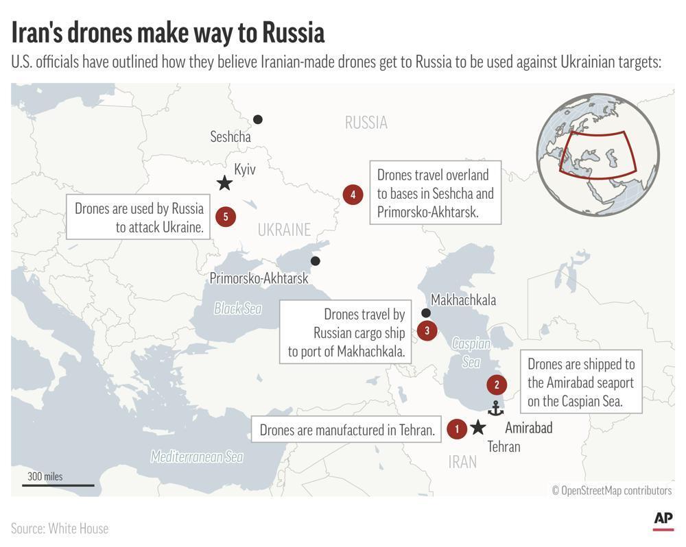 Іран допомагає Росії будувати завод з виробництва безпілотників, який може запрацювати у 2024 році – розвідка США