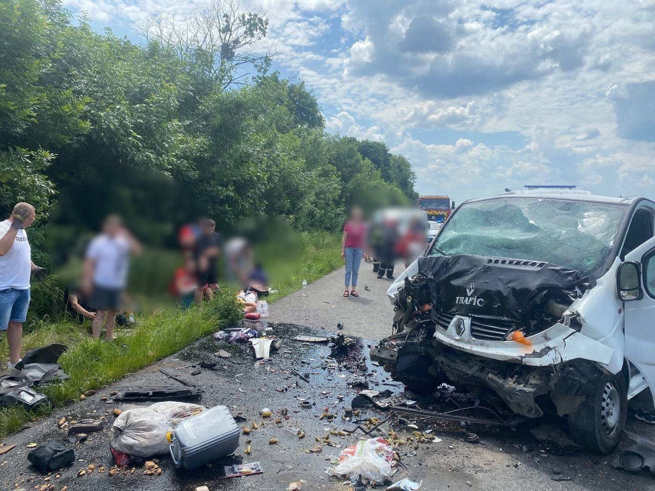 Автомобільна аварія на Київщині