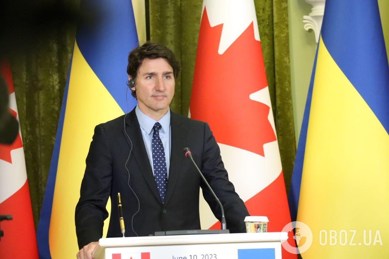 Україна отримає від Канади новий пакет військової допомоги: Трюдо та Зеленський провели переговори в Києві