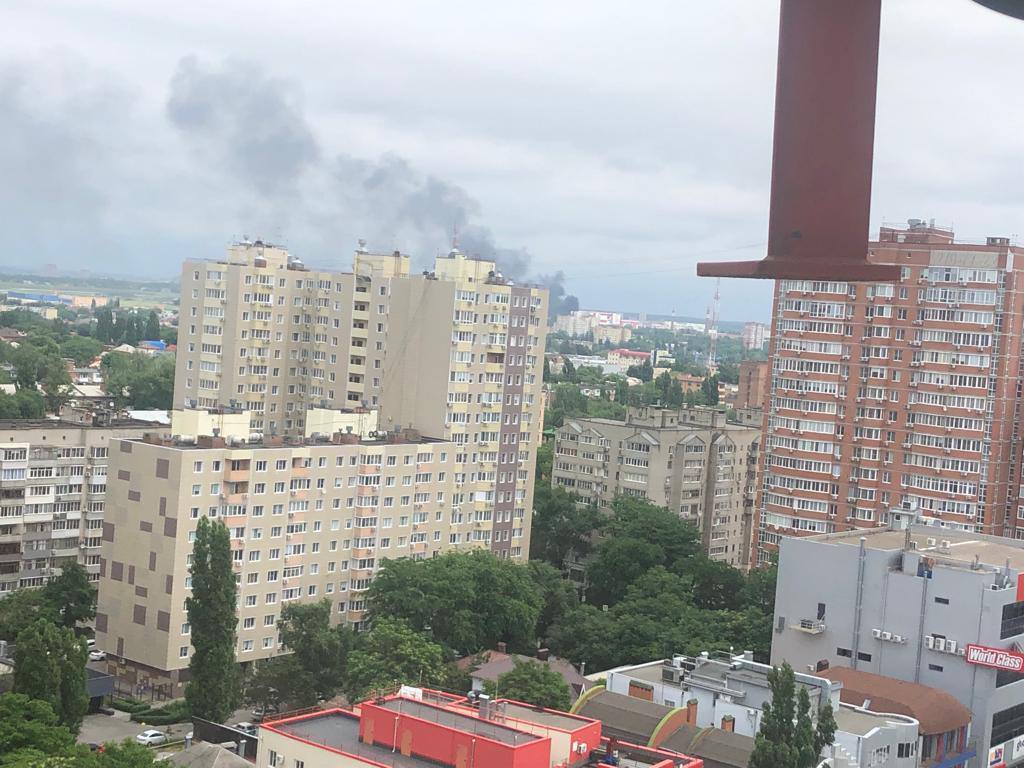 Мешканці міста ділилися фотографіями у мережі