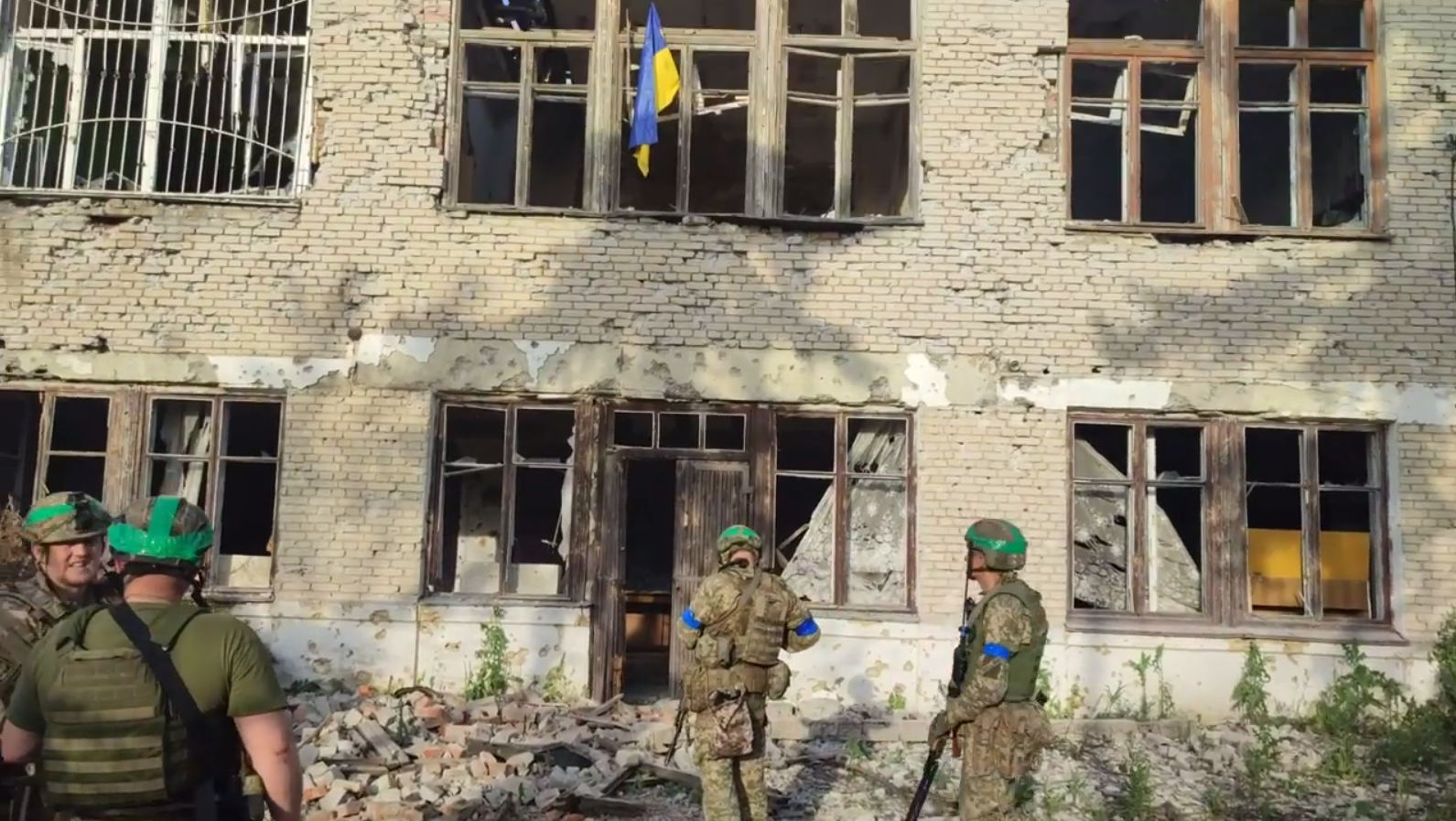 Украинские бойцы заявили об освобождении Благодатного в Донецкой области. Видео