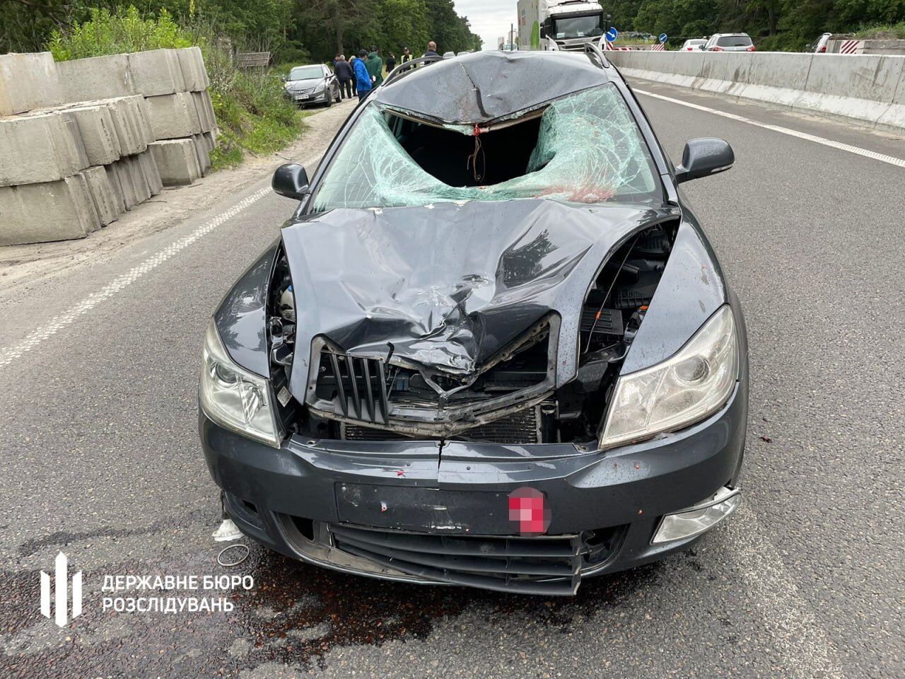 На Киевщине правоохранительница сбила насмерть перебегавшего дорогу члена ДФТГ: детали трагедии. Фото