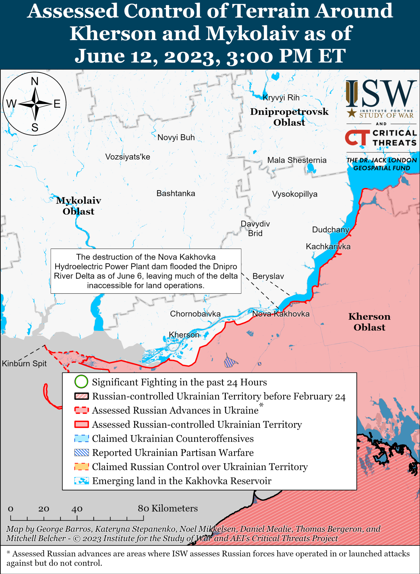 Контрнаступальні операції ЗСУ тривають на трьох напрямках: в ISW вказали на успіхи України