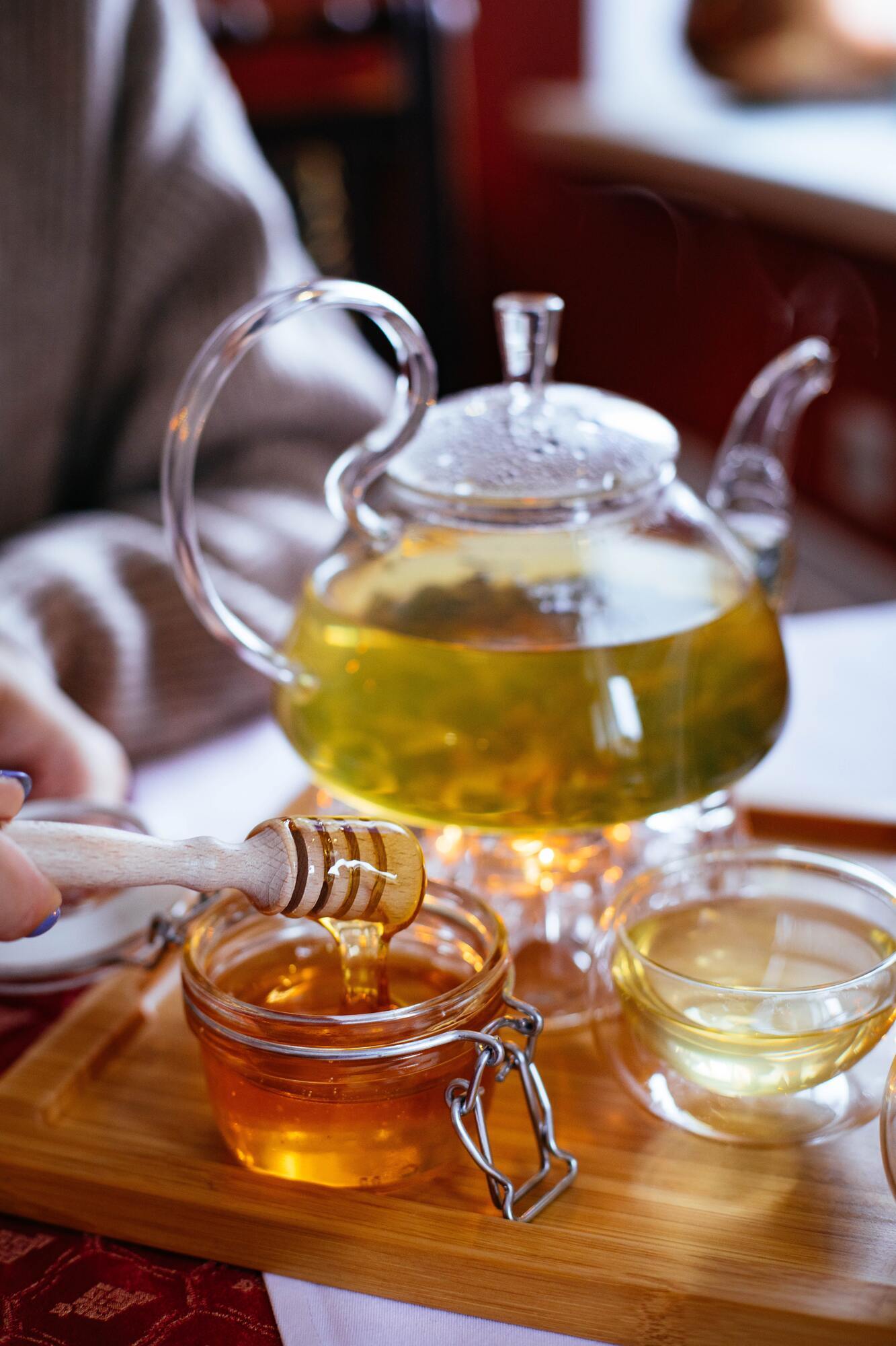 Чай из липы с медом