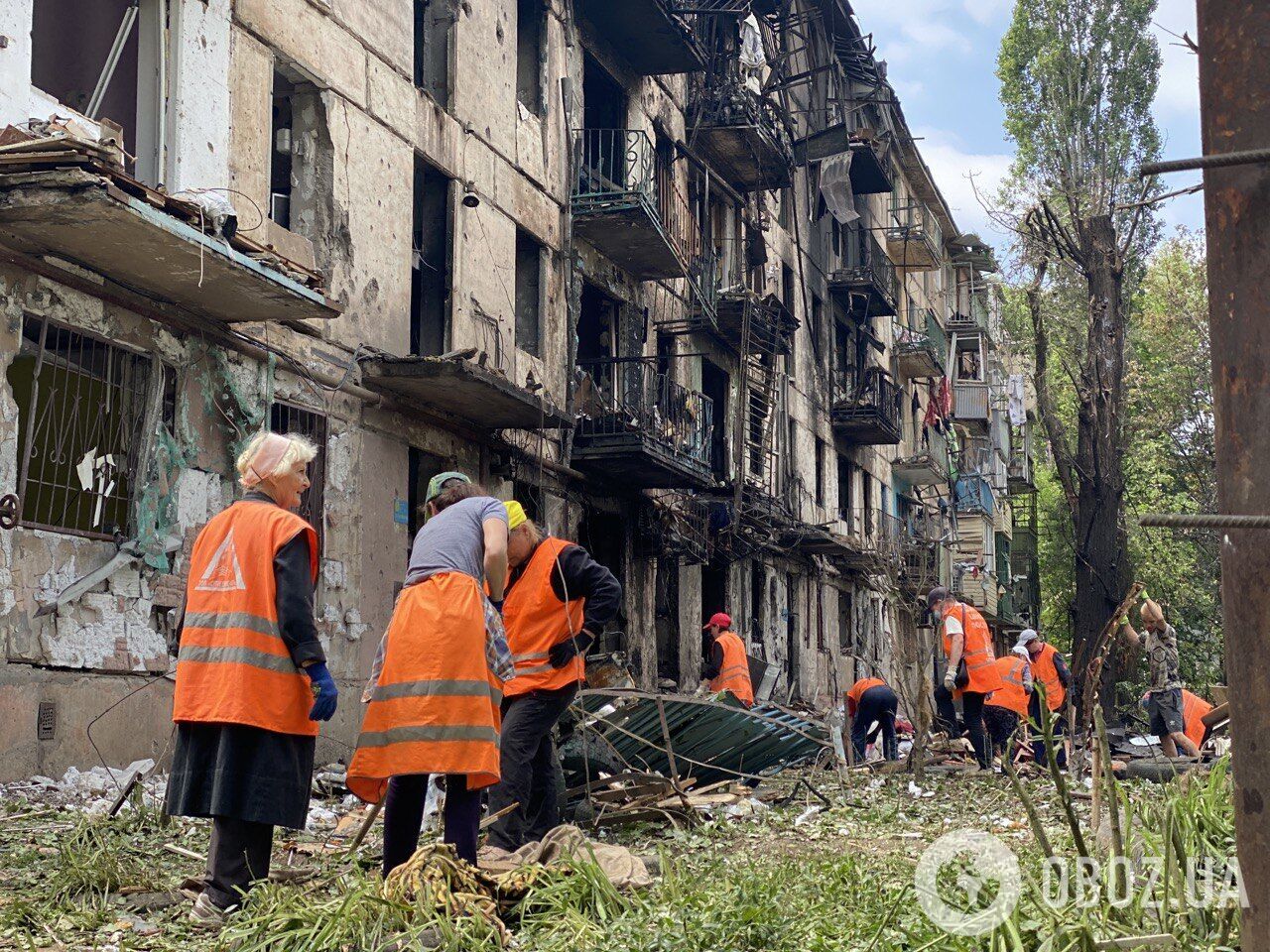 Приліт був по житловому будинку