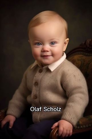 Штучний інтелект намалював світових лідерів немовлятами: смішні фото Зеленського, Макрона, Джонсона та інших