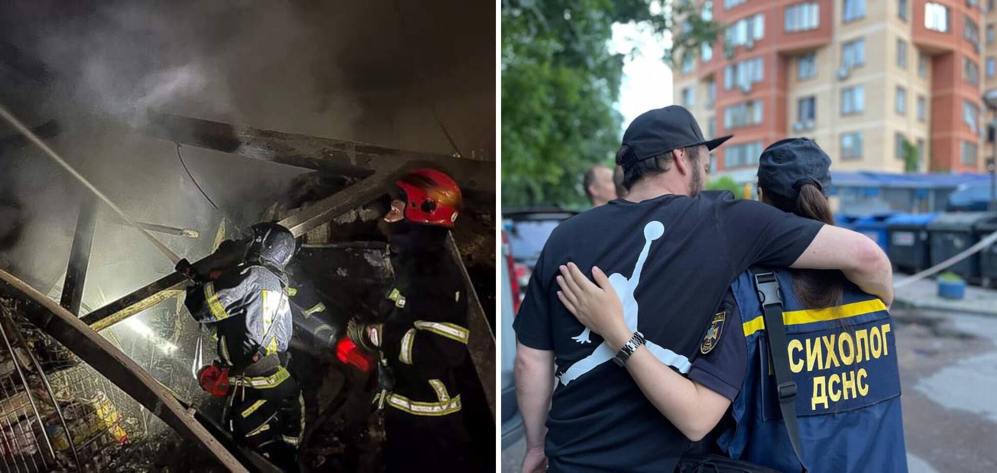 Выбиты окна и обожжены взрывной волной дома: появились новые фото и видео последствий удара РФ по Одессе