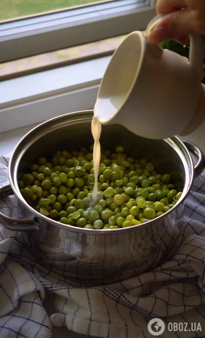 Легке пюре із зеленого горошку: краще за будь-який суп 