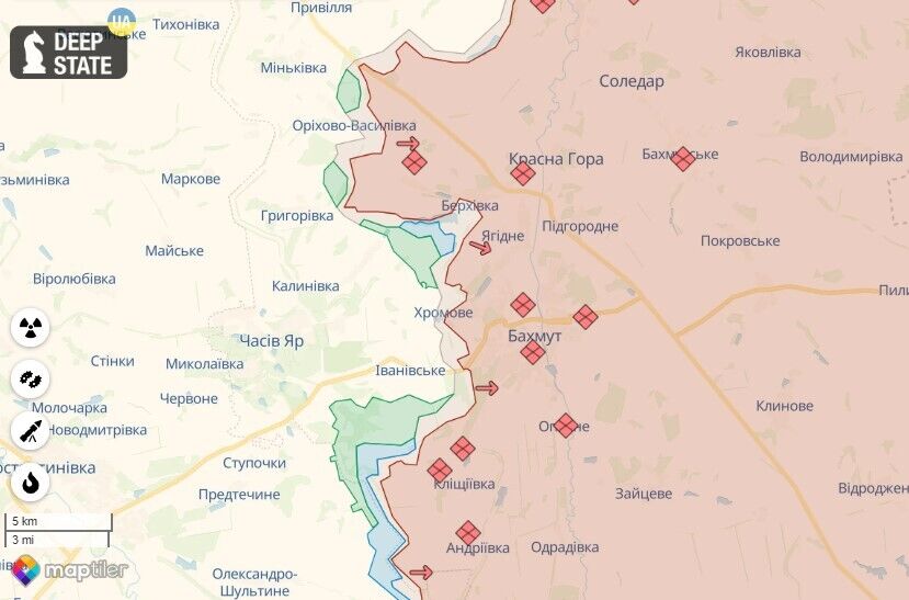 ВСУ продвинулись до 1 км в районе Угледара, на ряде направлений идут бои: названы самые горячие участки фронта. Карта