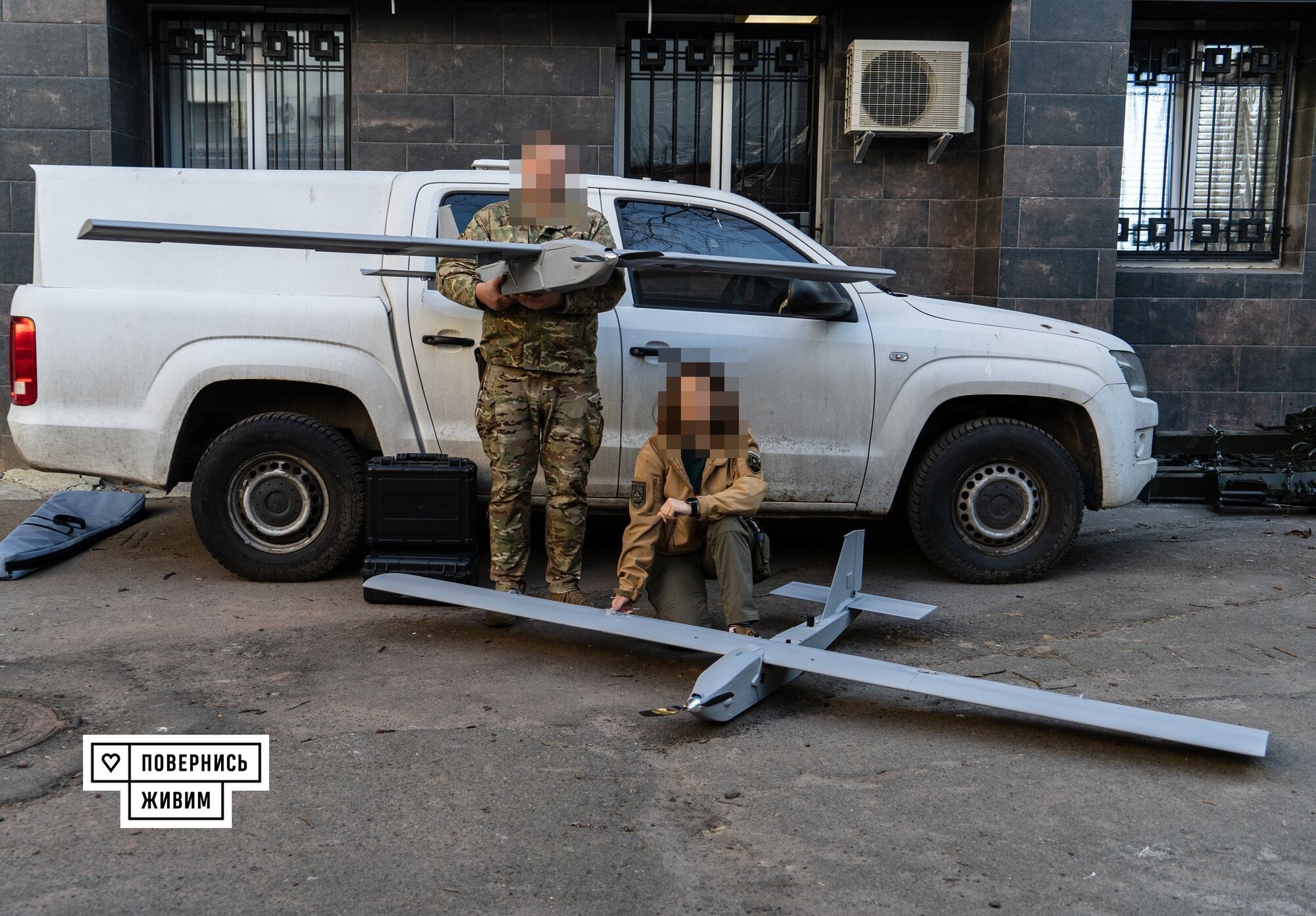 В Украине разработали БПЛА "Сич", который может вести разведку в глубоких тылах оккупантов. Фото