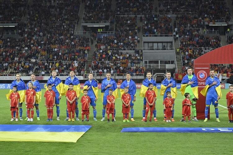 Украина – Северная Македония: хронология матча отбора Евро-2024