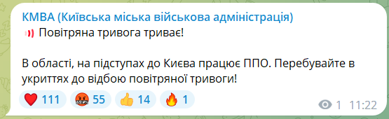 Делегации из Африки пришлось спуститься в бомбоубежище во время атаки РФ на Украину: сбиты все "Кинжалы" и "Калибры"