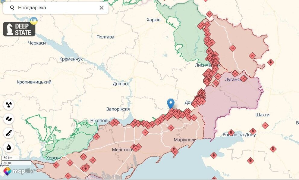 Понад рік була в окупації: у ЗСУ показали кадри із звільненої Новодарівки на Запоріжжі. Відео