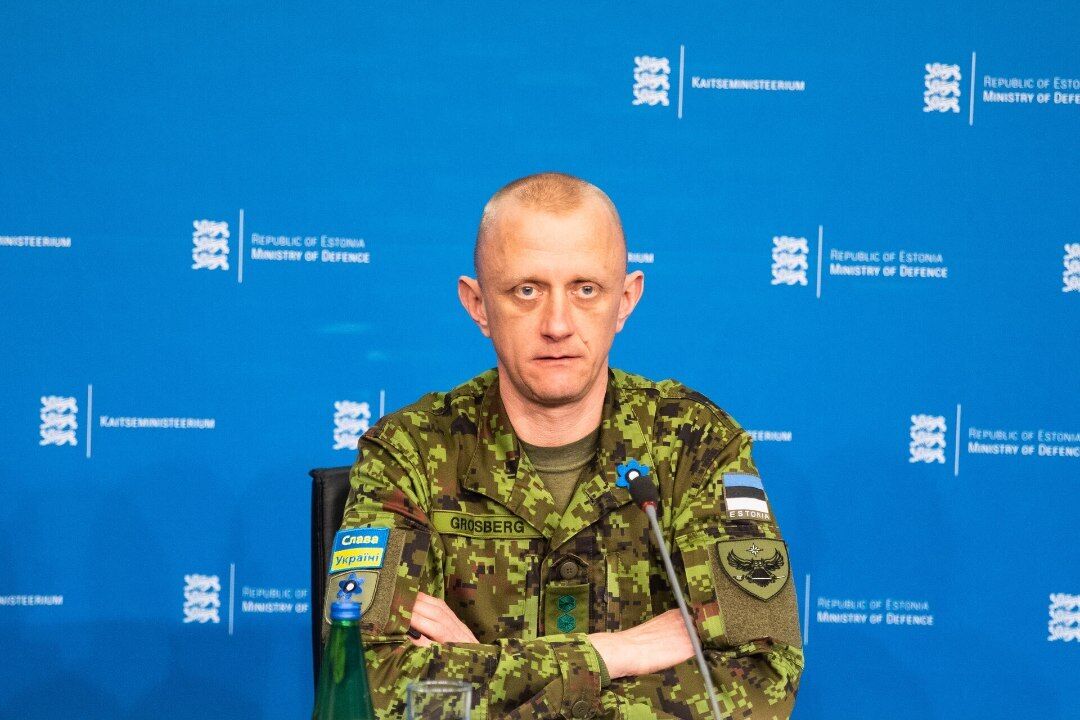 Марго Гросберг, начальник розвідцентру Сил оборони Естонії