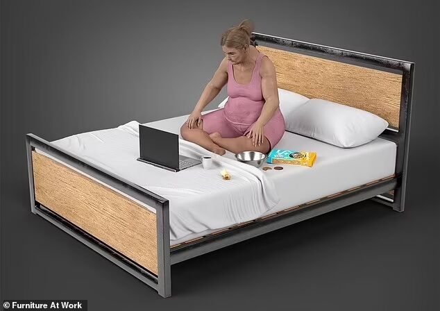 Запухшие глаза и руки-когти: как работники на удаленке могут выглядеть уже через 70 лет. Фото