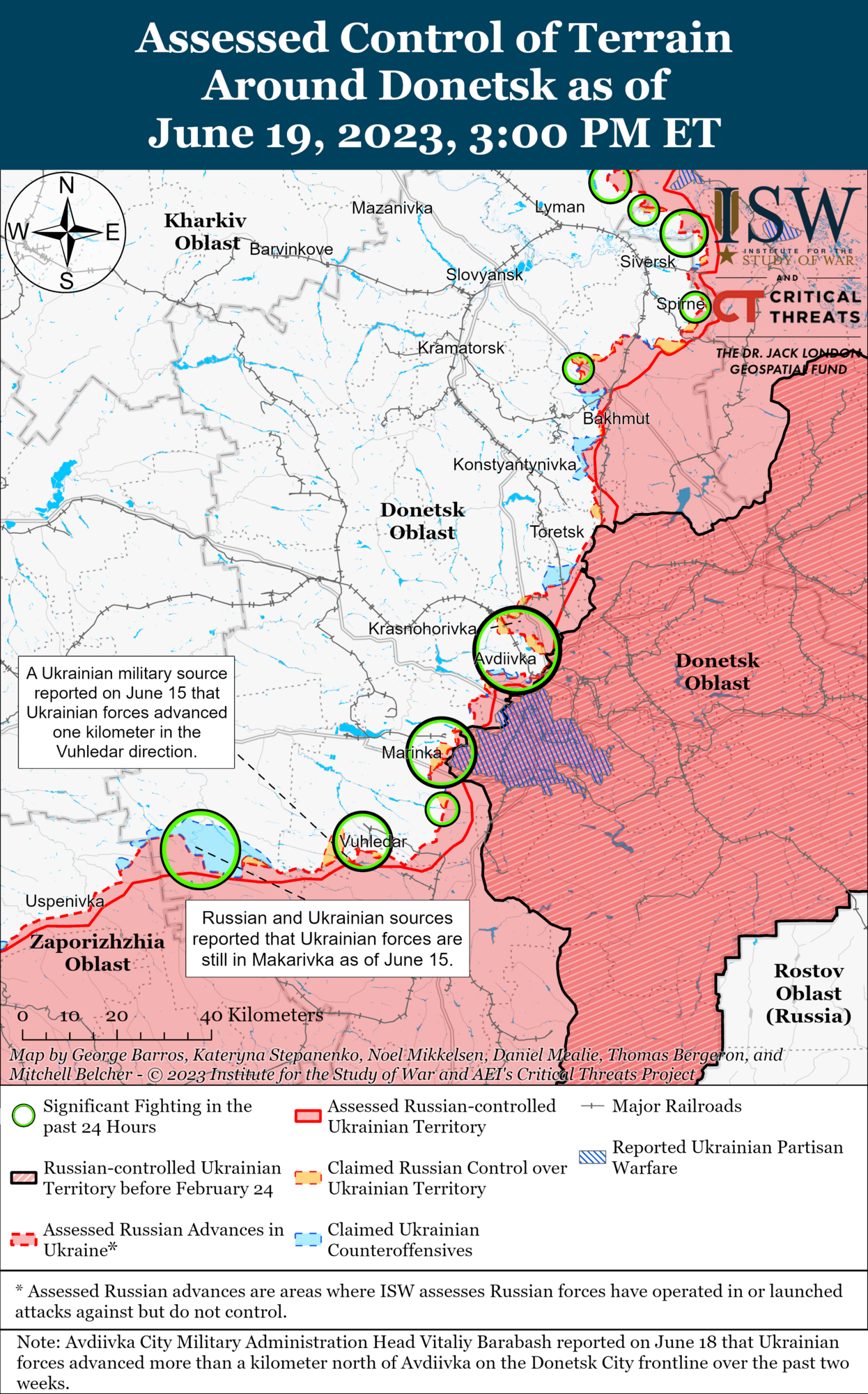 ЗСУ досягли успіхів у контрнаступальних операціях, Росія здійснює перекидання військ – ISW
