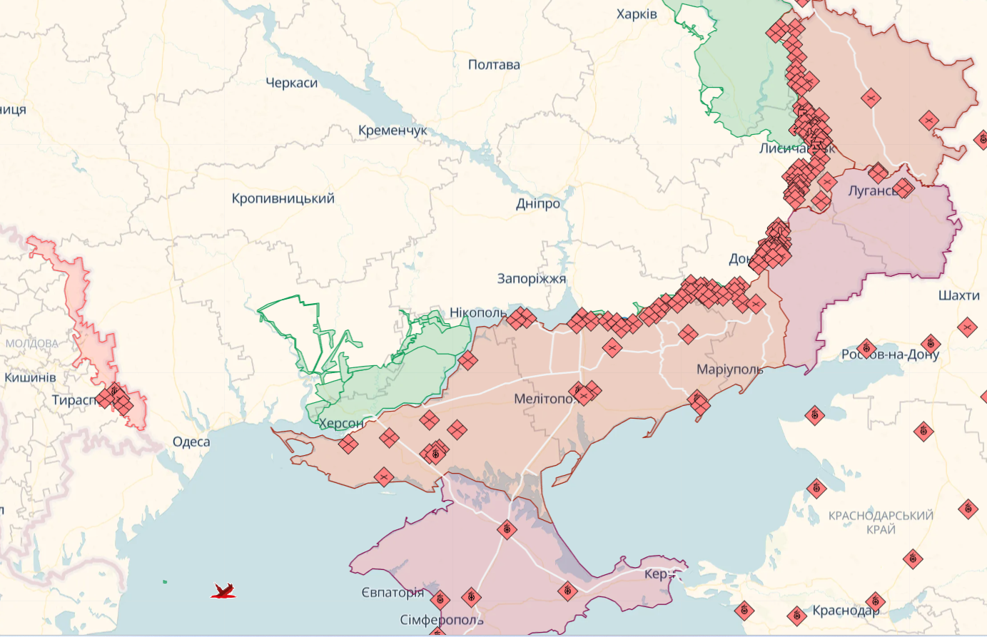 На Донеччині відбулося більше ніж 35 зіткнень, під Бахмутом окупанти провалили штурм – Генштаб