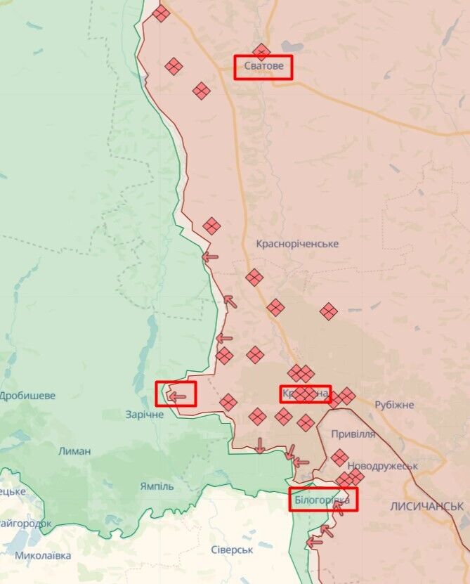 ЗСУ ускладнили ворогу логістику на Луганщині, окупанти влаштували спецтабори для підготовки зеків до війни