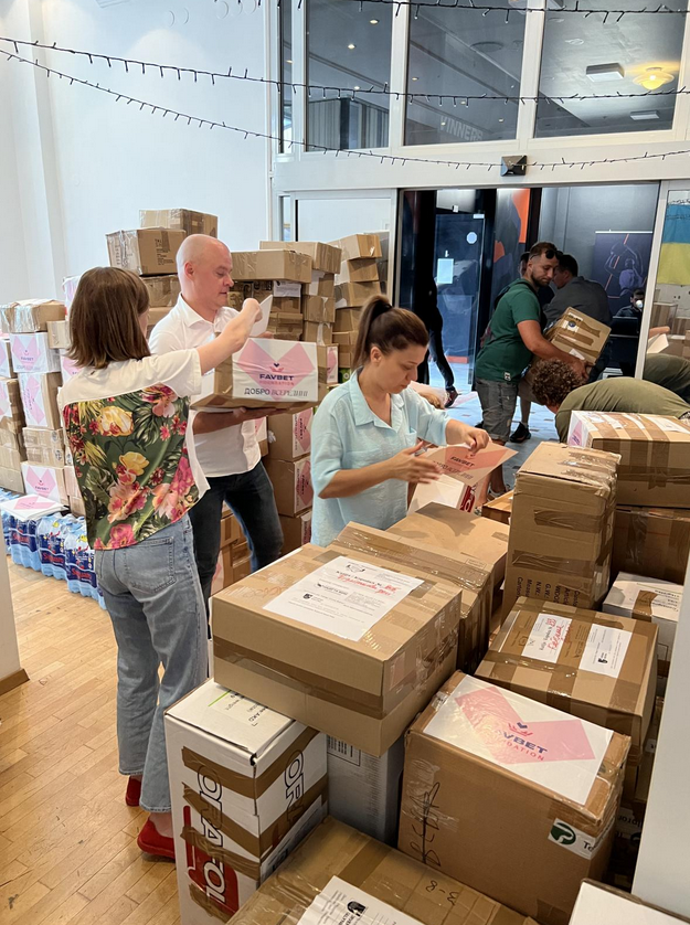 Переселенці з Херсонщини отримають гумдопомогу з Хорватії – Favbet Foundation