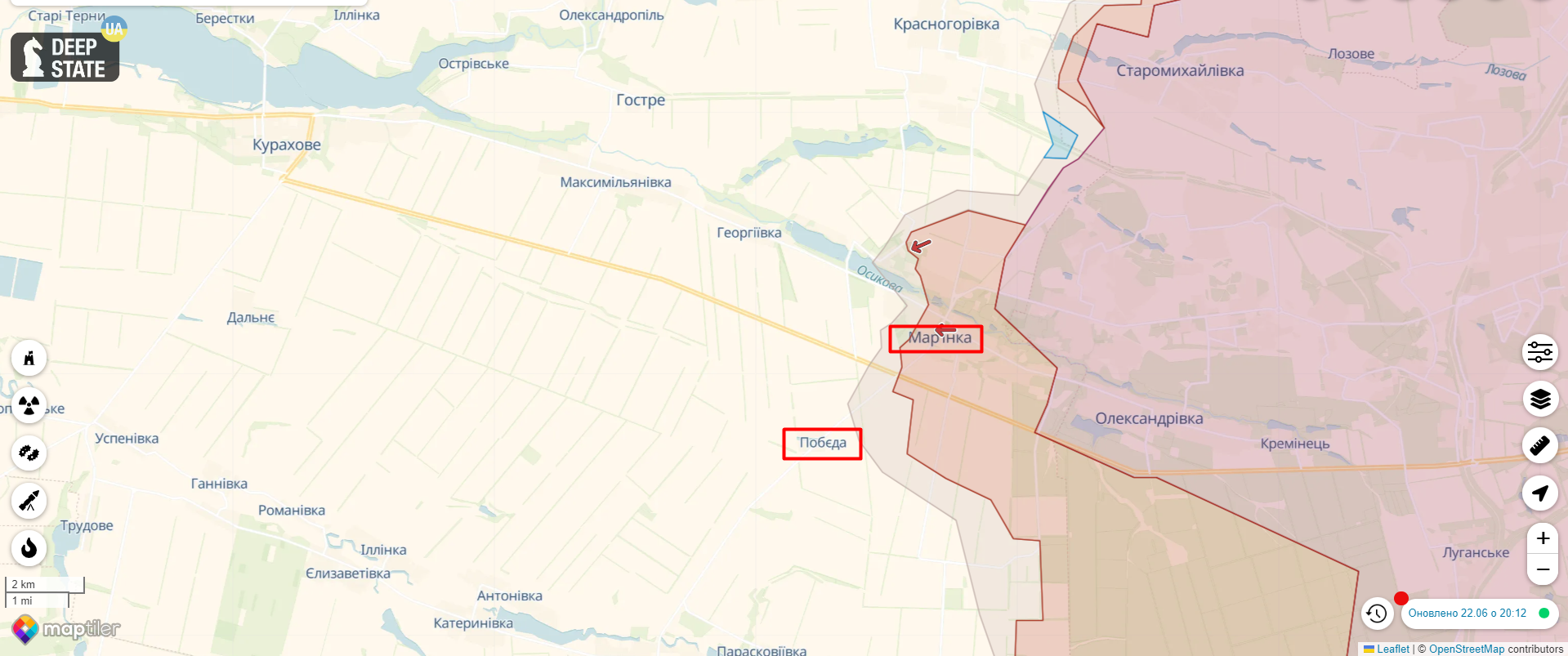 Війська РФ намагалися наступати в районі Білогорівки, але отримали відсіч від ЗСУ:  Генштаб розповів про ситуацію на фронті. Карта