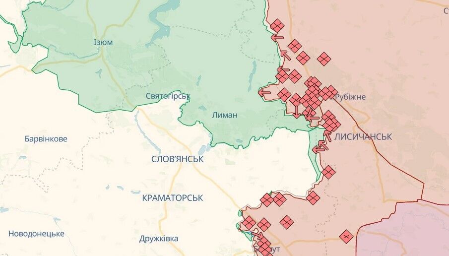 Війська РФ намагались повернути втрачені позиції на сході та відійшли в оборону на півдні: відбулось 27 бойових зіткнень – Генштаб