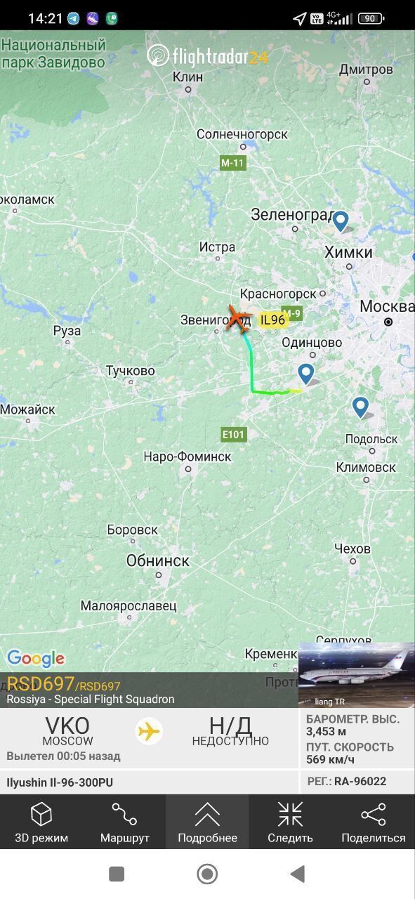 Все по плану? Самолет Путина вылетел из Москвы в сторону Петербурга и исчез с радаров: что происходит
