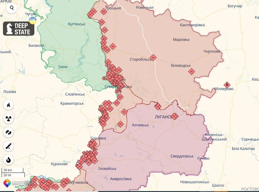 Війська РФ намагалися наступати в районі Авдіївки і Мар’їнки, але отримали відсіч від ЗСУ: у Генштабі розповіли про бої. Карта