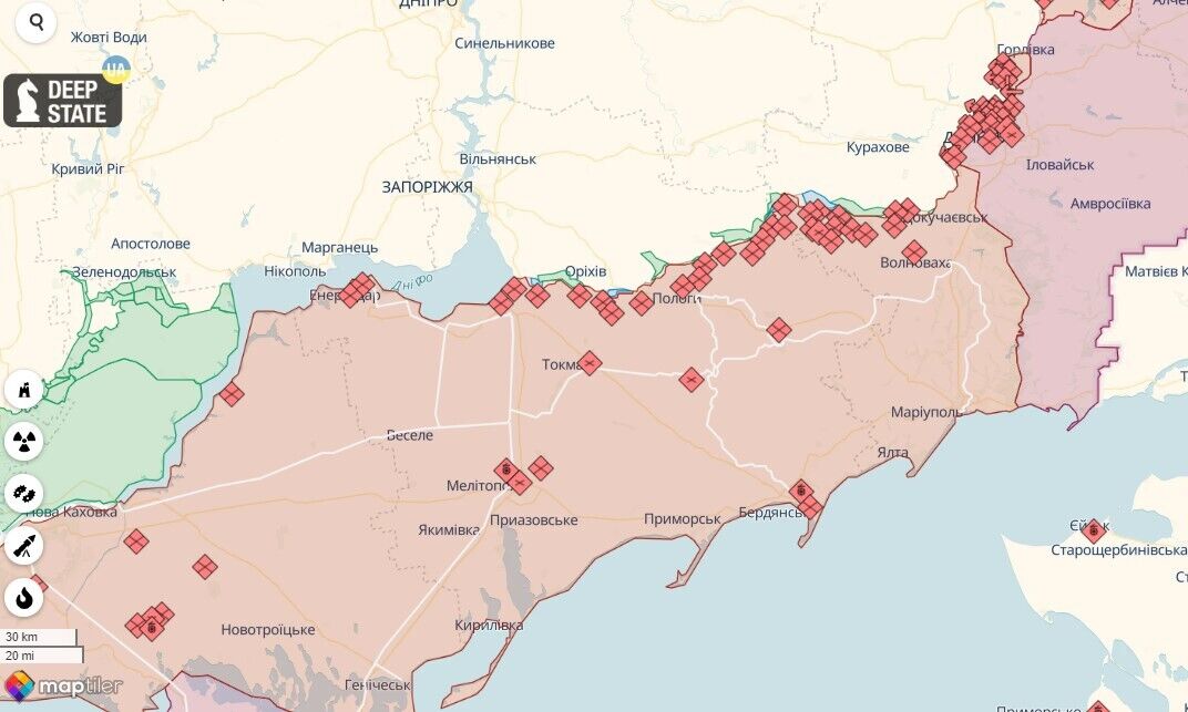 Війська РФ намагалися наступати в районі Авдіївки і Мар’їнки, але отримали відсіч від ЗСУ: у Генштабі розповіли про бої. Карта