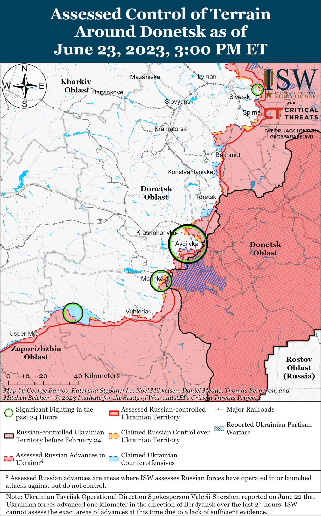 ЗСУ провели наступальні операції на двох ділянках фронту, війська РФ втратили ініціативу на Куп'янському напрямку – ISW