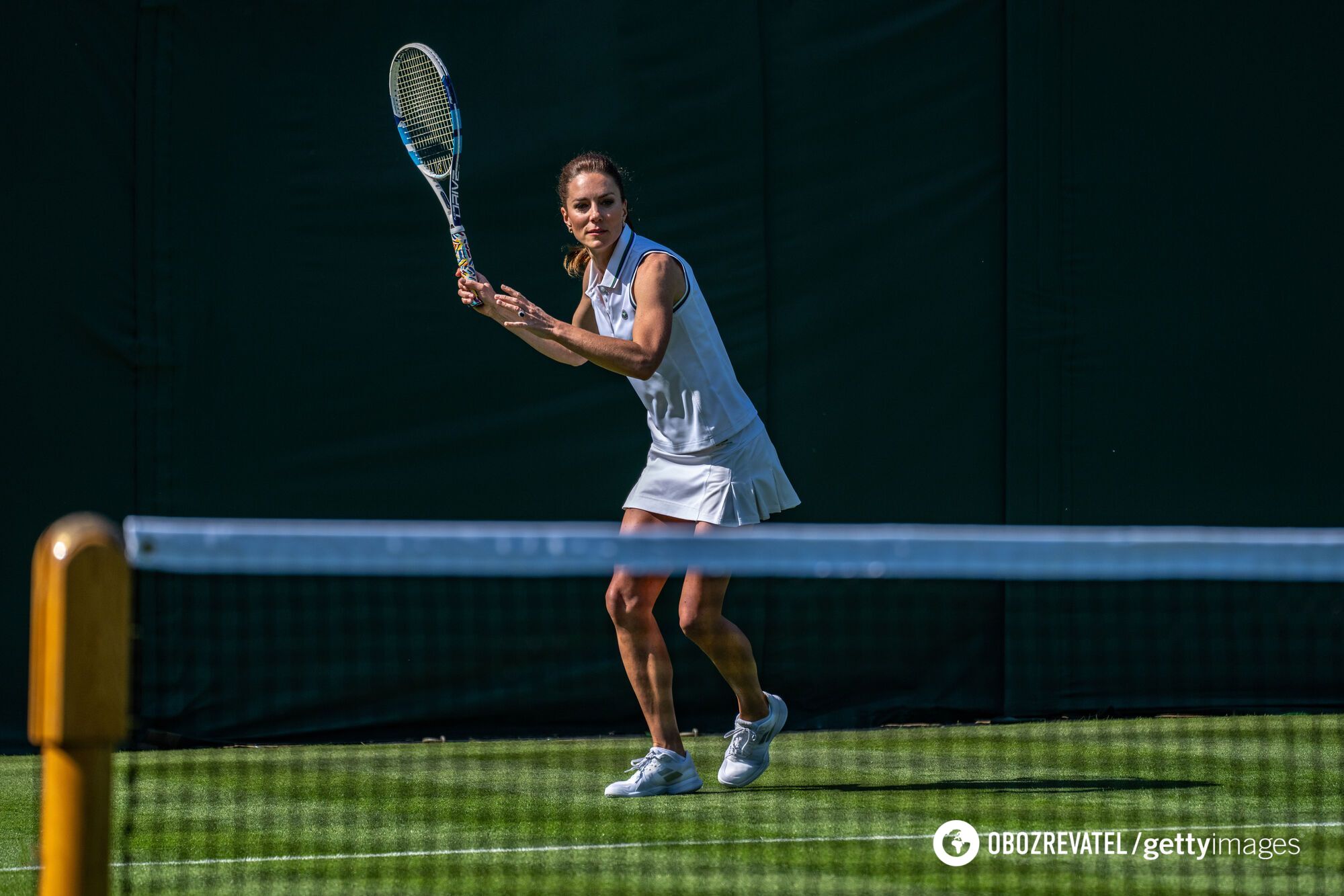 Федерер зіграв із принцесою Уельською на кортах Wimbledon. Відео