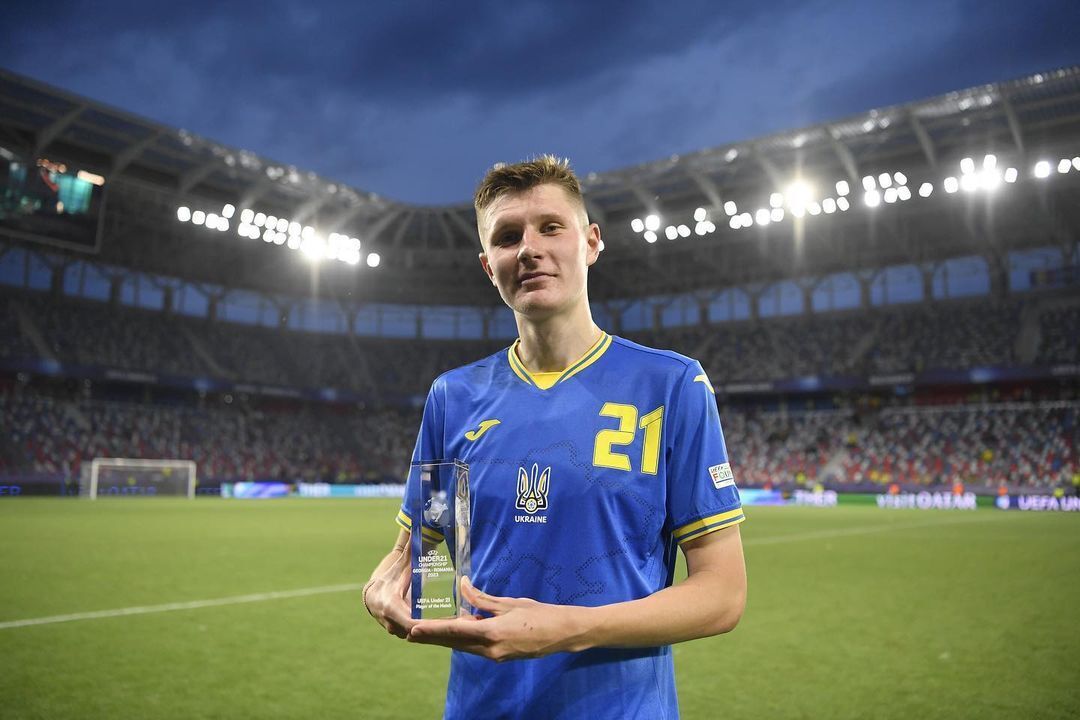 Украина досрочно вышла в четвертьфинал Евро-2023 по футболу U-21