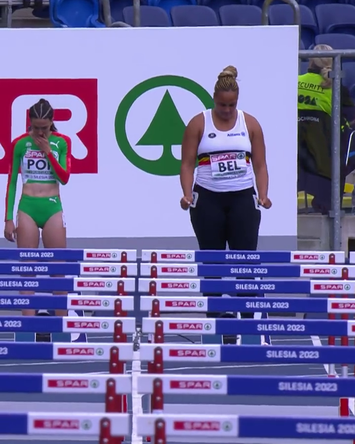 90-кг метальниця молота, щоб врятувати збірну, пробігла 100 м із бар'єрами та стала зіркою Європейських ігор-2023. Відео