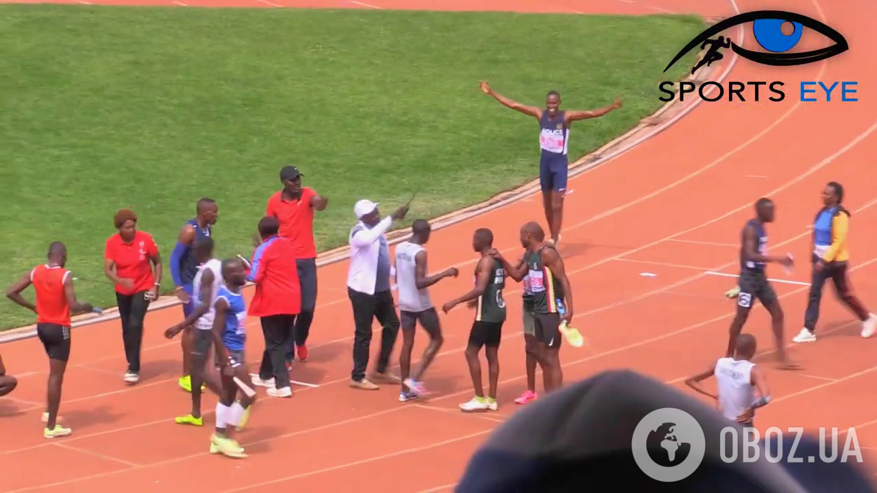 Невероятный случай на чемпионате Кении по легкой атлетике поразил сеть. Видео