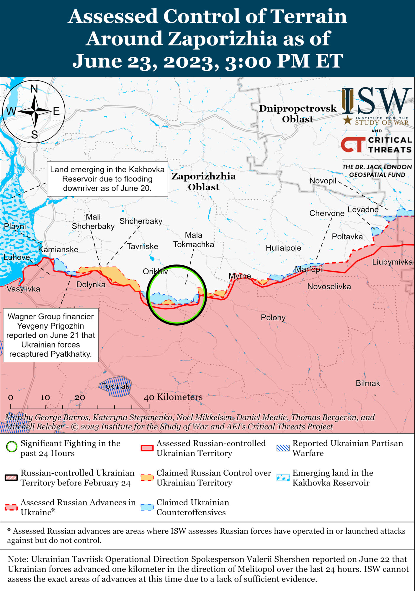 ЗСУ провели наступальні операції на двох ділянках фронту, війська РФ втратили ініціативу на Куп'янському напрямку – ISW