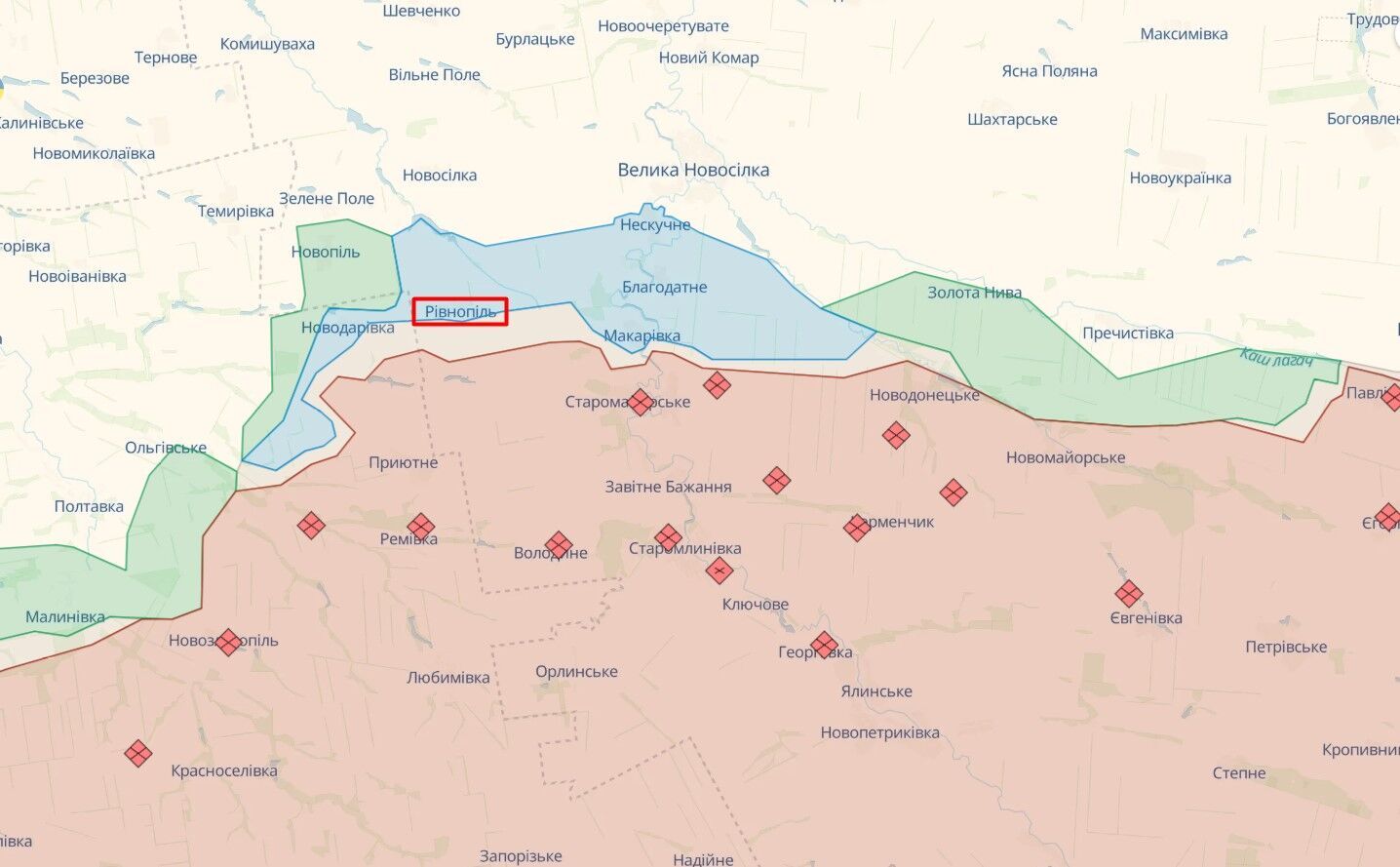 Злагоджена робота: ЗСУ показали фрагмент звільнення Рівнополя. Відео
