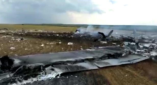 Подполковник, два майора и три капитана: стал известен экипаж сбитого "вагнеровцами" российского самолета Ил-22. Фото