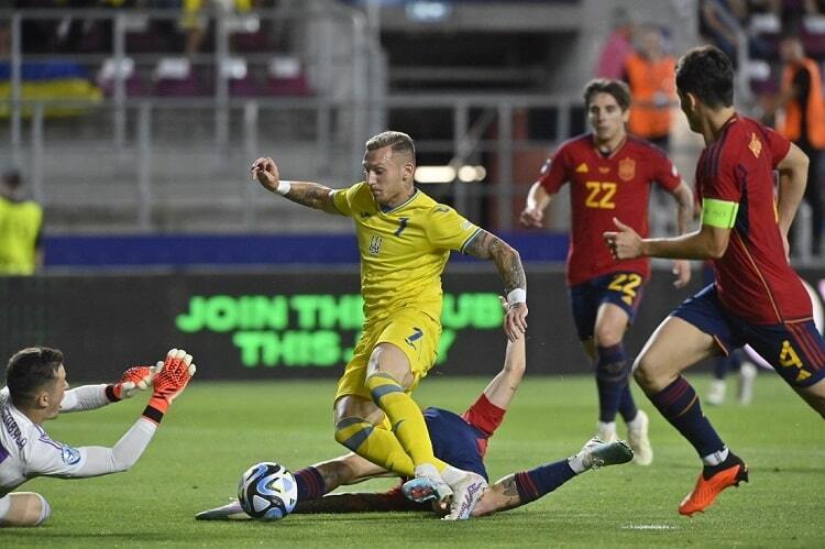 Украина – Испания: результат и хронология полуфинала Евро-2023 U-21 по футболу