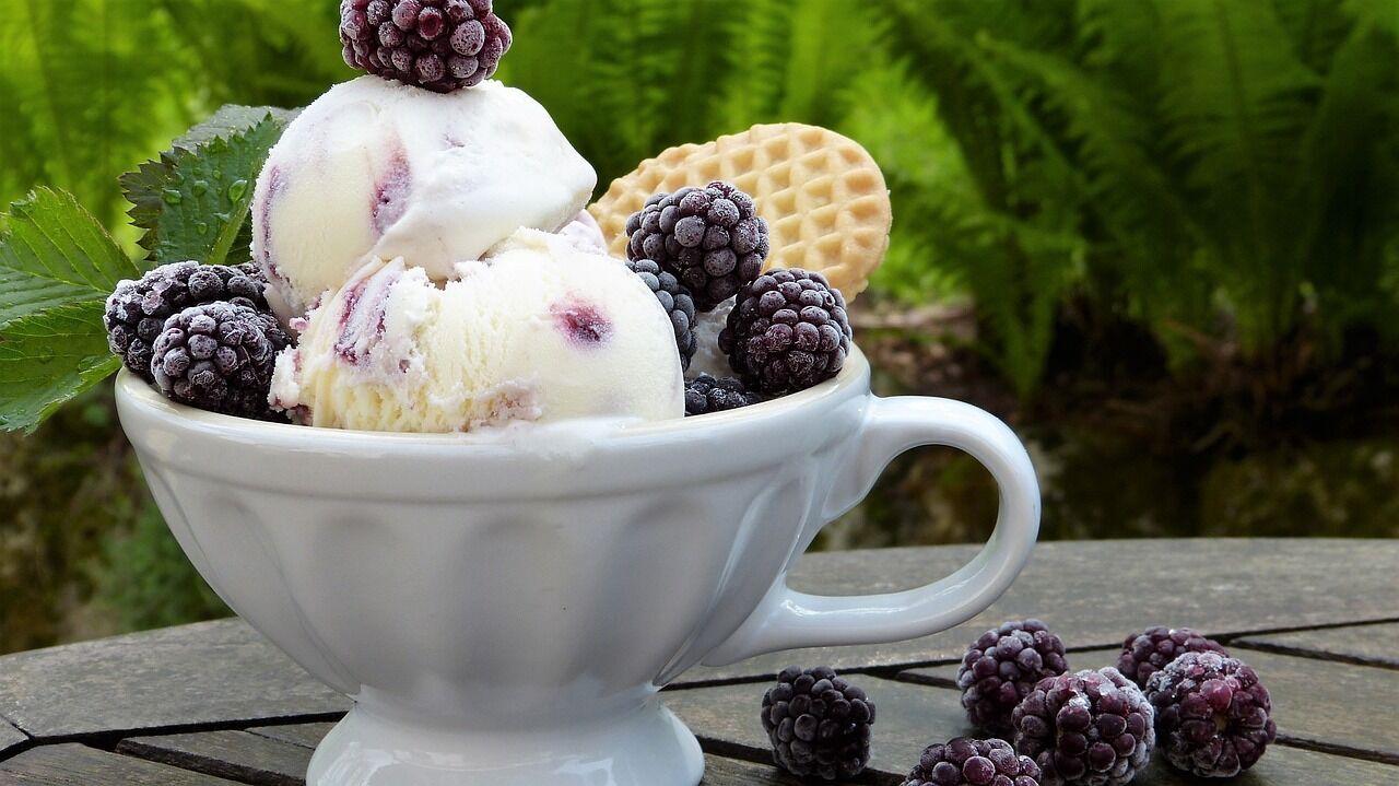 Домашнее мороженое без сахара
